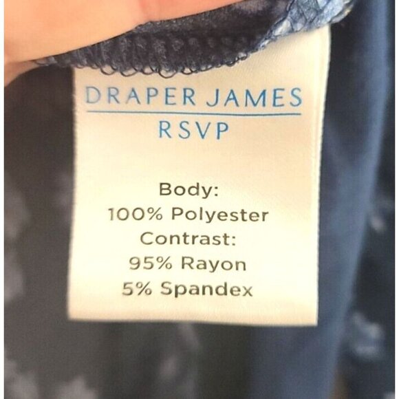 Draper James RSVP Body Suit Blouse XXL Floral Button Ruffle Sleeve Boho Prairie - Picture 11 of 13